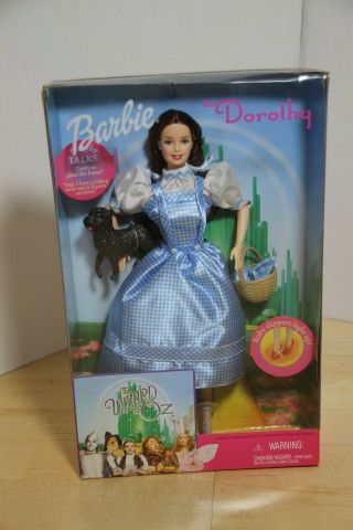 Barbie Doll Dorothy From The Wizard Of Oz Talks Never Opened Rare