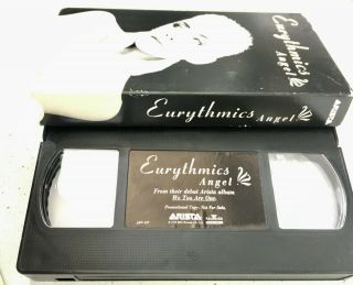 EURYTHMICS Angel VERY RARE USA PROMO VHS Video SINGLE Annie Lennox 1989 4