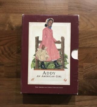Addy An American Girl Boxed Set Of Books 1 - 6 Storage Box Rare