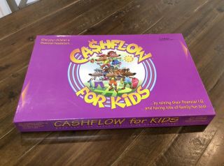 Distribution Solutions Cashflow For Kids Board Game 100 Complete Rarely Played