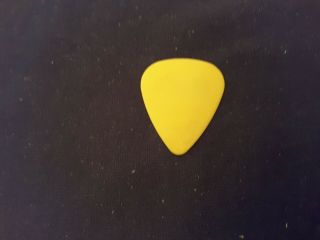 Pearl Jam Stone Gossard Vintage Yellow Stage Guitar Pick Plectrum RARE 2