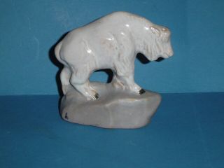 Very Rare Rosemeade Pottery Mountain Goat Does Not Have The Plastic Horns