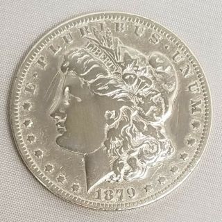 Rare 1879 Cc Carson City Morgan Silver Dollar - Key Hard Date - Cleaned