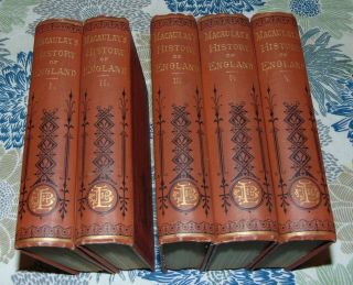 Rare Antique Books 1876 Macauley 