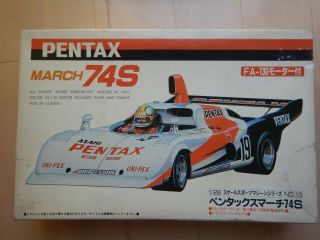 Nitto Pentax March 74s 1/28 Scale Model Kit Vintage Rare