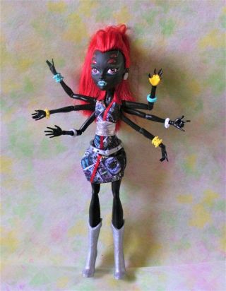 Rare Wydowna Spider Monster High I Love Fashion Doll Black Widow