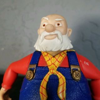 Toy Story 2 Villain Shifty STINKY PETE The Prospector Action Figure Rare Pixar 2