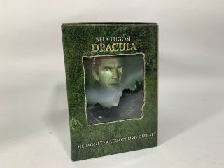 The Monster Legacy Gift Set DVD 6 - Disc Set 1931 1941 rare Dracula frankenstein 6
