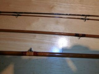 Rare Vintage Goodwin Granger 9.  5’ Premier Bamboo Fly Rod No Number on Handle 6