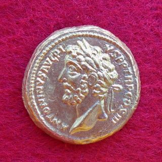 Antoninus Pius,  Av Aureus Roman Gold Coin,  Very Rare,  7,  1g