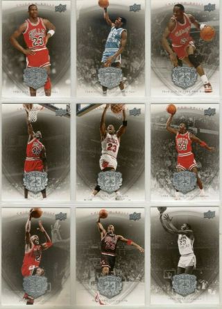 Michael Jordan 2009/10 Ud Jordan Legacy Insert Set Of 50 Rare Massive Bv$$