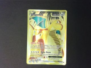 Dragonite Ex 106/108 Evolutions Pokemon Card Ultra Rare 090118 - M / Nm