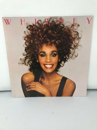 Whitney Houston 1987 Concert Program.  Moment Of Truth Tour Rare - Ex