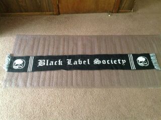 Black Label Society Scarf Rare Zakk Wylde