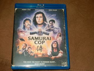 " Samurai Cop " Blu - Ray Oop Cinema Epoch Rare Find.