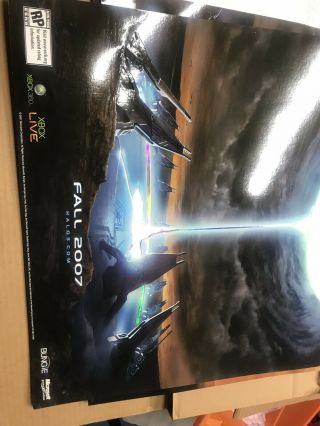 Rare Halo 3 Promo Posters - set Of 2 4