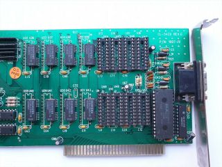 Cirrus Logic CL - GD5429 1 MB VLB VESA VGA Graphics Adapter Rare 6