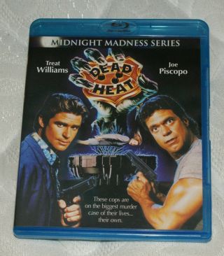 Dead Heat (blu - Ray Disc,  2011) Rare Horror Authentic Us B - Movie