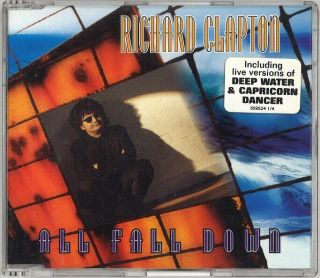 Richard Clapton All Fall Down Very Rare Cd 1993 Deep Water Capricorn