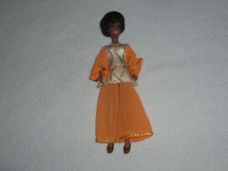 Dale Dawn Doll Poseable Topper Toys 1970s Vintage Rare W Orange Outfit Shoes