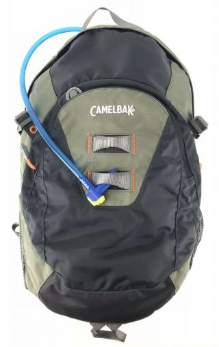Camelbak Cloudwalker Rare Green Hiking Hydration Pack Backpack W/ Bladder