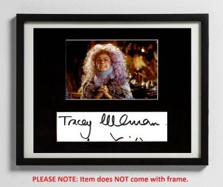 Tracey Ullman Matted Autograph & Photo Robin Hood Men In Tights Latrine Rare