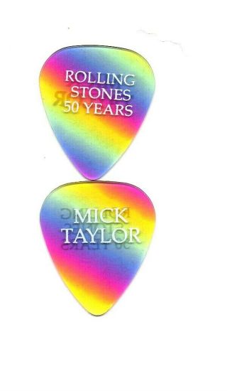 (( (mick Taylor - Rolling Stones)) ) Guitar Pick Picks ( (very Rare))  1