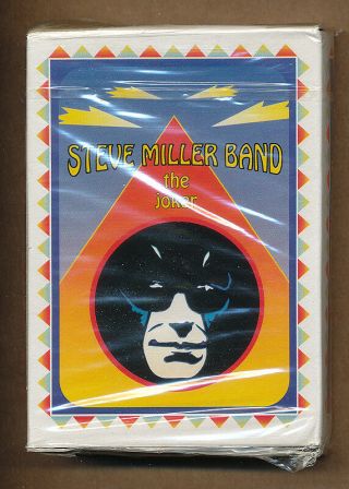 Steve Miller Band The Joker Rare Promo Playing Cards 