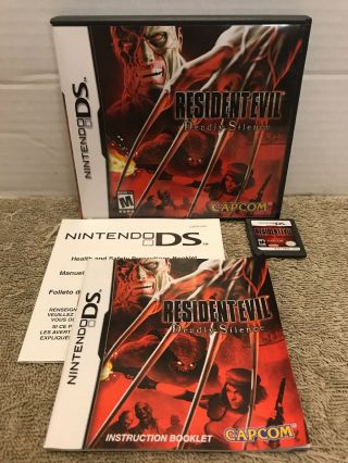 Resident Evil: Deadly Silence - Nintendo Ds - Complete - Authentic - Rare