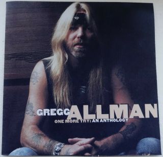 Rare Gregg Allman 2 Cd One More Try Anthology - -