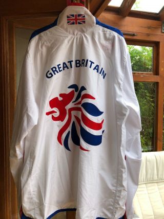 beijing 2008 olympics Official TEAM GB Adidas Jacket For Medal Ceremony RARE 3