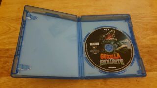 GODZILLA VS BIOLLANTE Blu - ray (1992) Rare/OOP Miramax/Echo Bridge 3