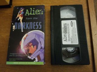 Alien From The Darkness Uncensored Vhs Rare Anime Kitty English Subbed