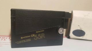 Rare Hitachi CP - 55R AM FM TV Cassette Player Recorder See Details 3