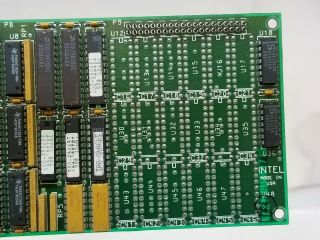 Rare Vintage Intel Daughter Board Circuit Board 3