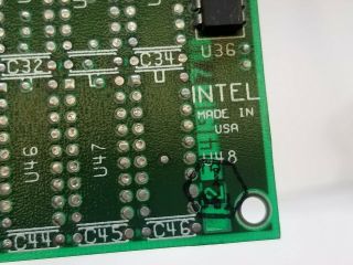 Rare Vintage Intel Daughter Board Circuit Board 4