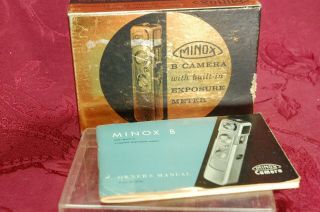 RARE ACCESSORIES FOR MINOX CAMERA BOX ADAPTER FLASH MINOX ME - 1 5