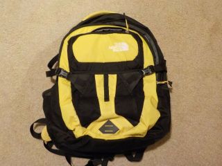 The North Face Recon Daypack Backpack (spectra Yellow/tnf Black) Rare