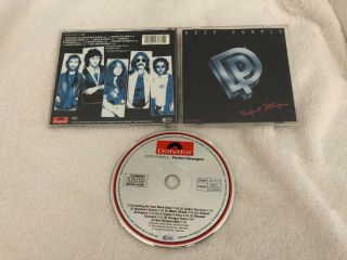 Deep Purple Perfect Strangers Polydor Cd Made In The West Germany Rare Oop