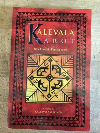 Kalevala Tarot,  Kalervo Aaltonen,  Rare,  Out Of Print,  Softcover