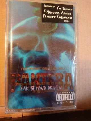 Pantera Far Beyond Driven Cassette (for Promotional Use Only) Rare Still