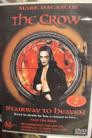 The Crow - Stairway To Heaven Rare Deleted Dvd Mark Dacascos Movie & Tv Series