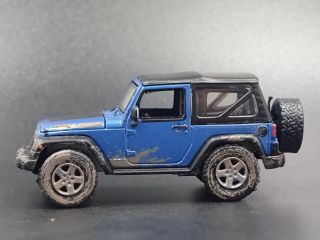 2006 - 2018 Jeep Wrangler Jk Mountain Rare 1/64 Scale Diorama Diecast Model Car
