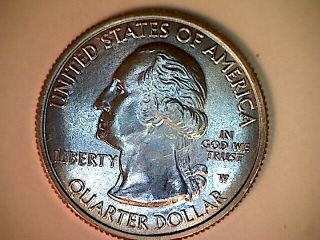 2019 W Lowell Massachusetts Quarter 25c Rare W Mintmark.  Bu - From Roll 1