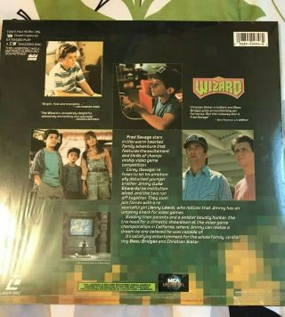 The Wizard Laserdisc Rare - Fred Savage Christian Slater 2