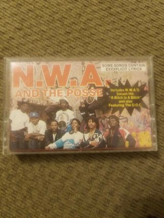 N.  W.  A.  And The Posse Cassette Rare