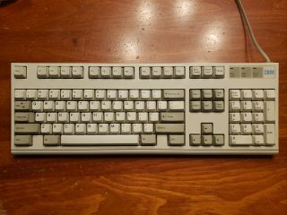 Ibm Model M2 Ps/2 Computer Keyboard Rare