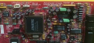 RARE 1994 Advanced Gravis UltraSound MAX REV 1.  8 Sound Card Forte Sony Mitsumi 2