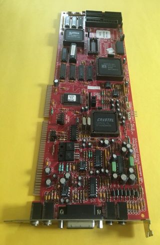 RARE 1994 Advanced Gravis UltraSound MAX REV 1.  8 Sound Card Forte Sony Mitsumi 8