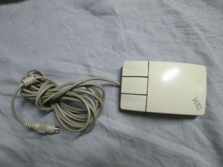 Vintage Classic Ibm Ps2 Three Button Pc Computer Mouse 43g2444 M - Sf15 Rare